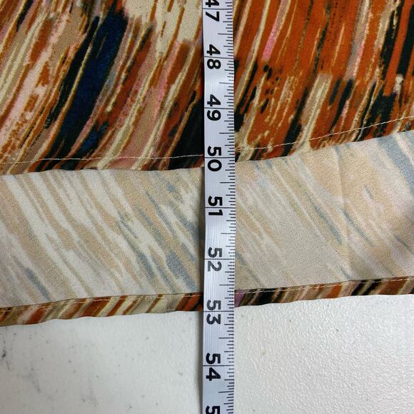 Soft Surroundings Asymmetrical Hem Midi Dress Women's Large NWT Artsy Boho Indie - Picture 11 of 11